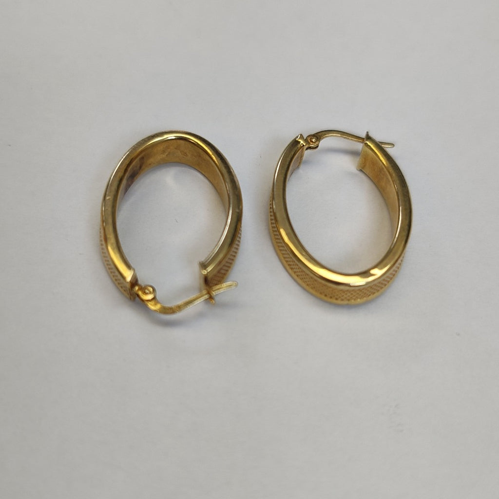 ARRACADAS PAR ORO 14 K 3.4 GRMS (SEMINUEVO)