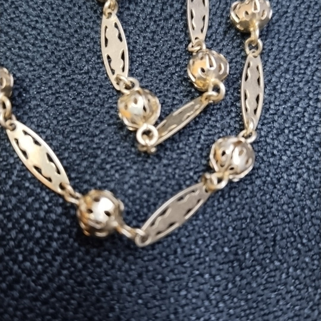 GARGANTILLA ORO 14 K 16.8 GRMS (SEMINUEVO)