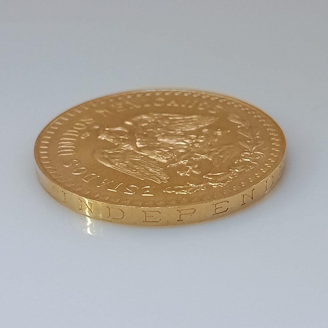 K1 41.6 GRMS 21 K IDENTIFICACIÓN MONEDA NOMINATIVA MONEDAS PESOS 50 PESO (SEMINUEVO)
