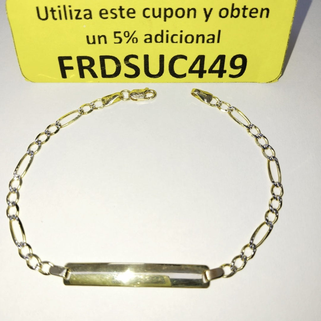 ESCLAVA ORO 10 K 3.5 GRMS (SEMINUEVO)
