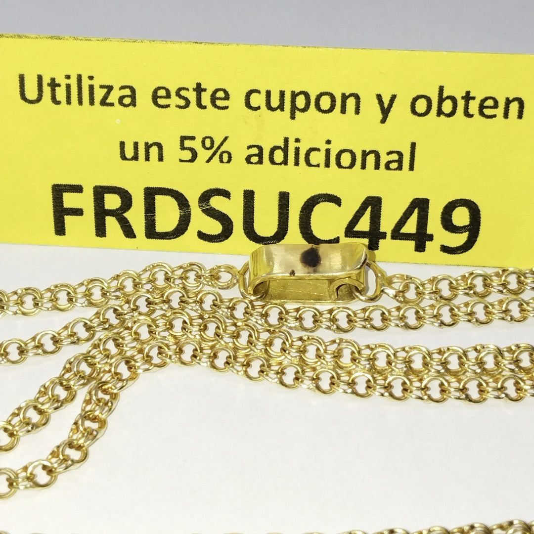 CADENA ORO 14 K 20.2 GRMS (SEMINUEVO)