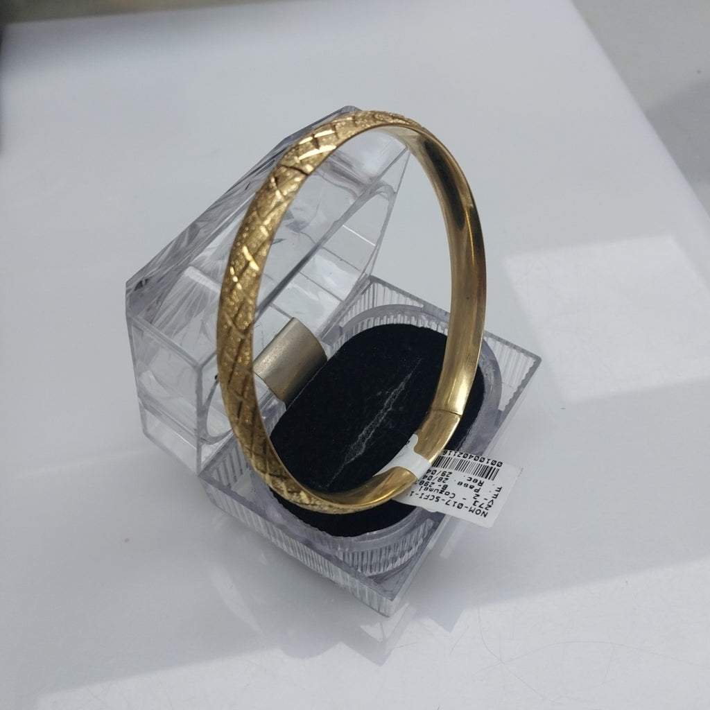 PULSERA RIGIDA ORO 10 K 12 GRMS (SEMINUEVO)