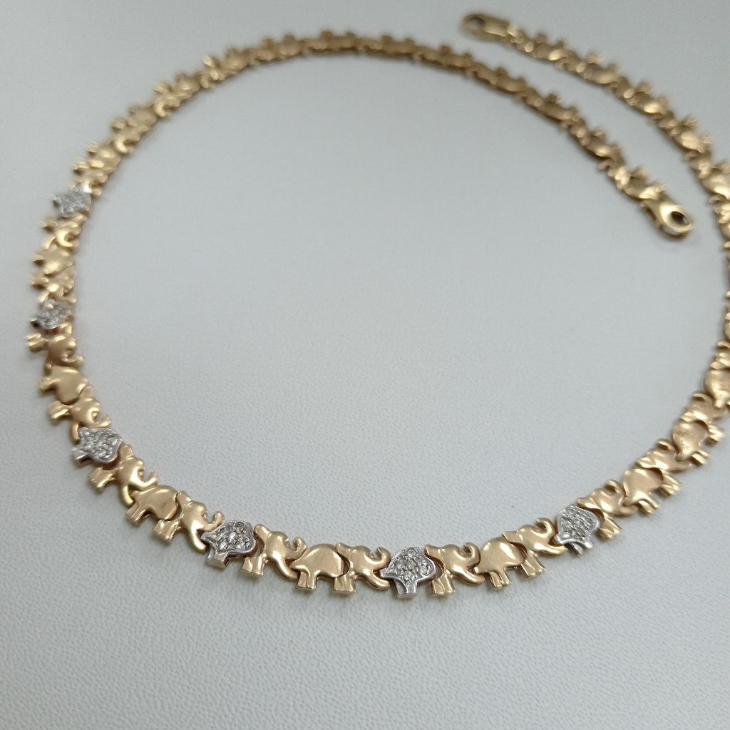 GARGANTILLA ORO 14 K 18.5 GRMS (SEMINUEVO)