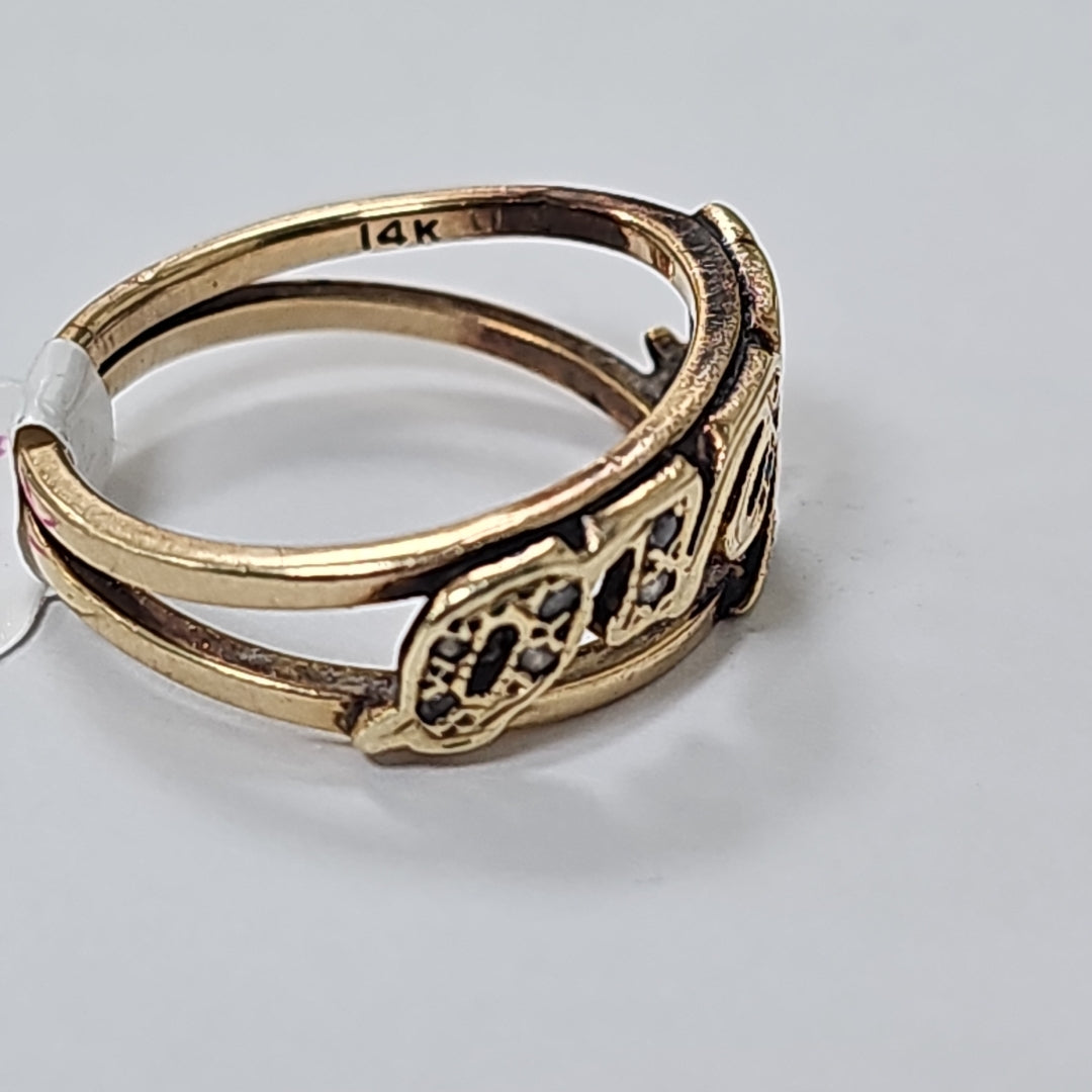 ANILLITO ORO 14 K 3.3 GRMS (SEMINUEVO)