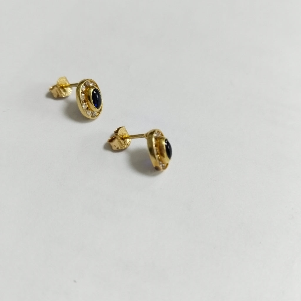 BROQUELES PAR ORO 14 K 2,30 GRMS (SEMINUEVO)