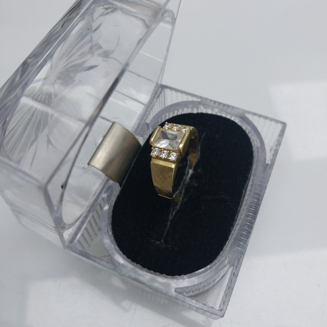 ANILLO ORO 10 K 4.4 GRMS (SEMINUEVO)