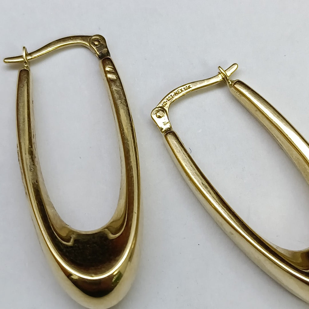 ARRACADAS PAR ORO 10 K 2.6 GRMS (SEMINUEVO)