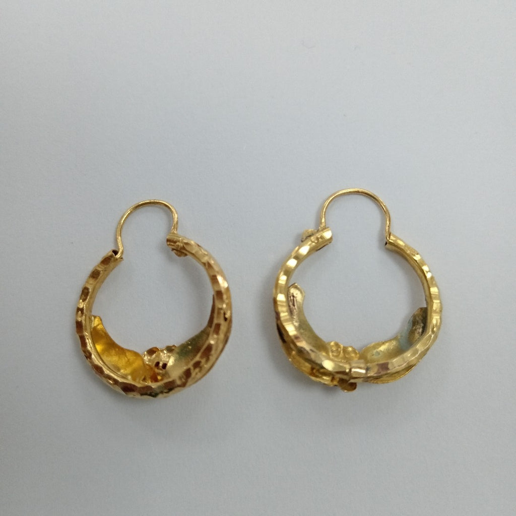 ARETES PAR ORO 10 K 3.2 GRMS (SEMINUEVO)