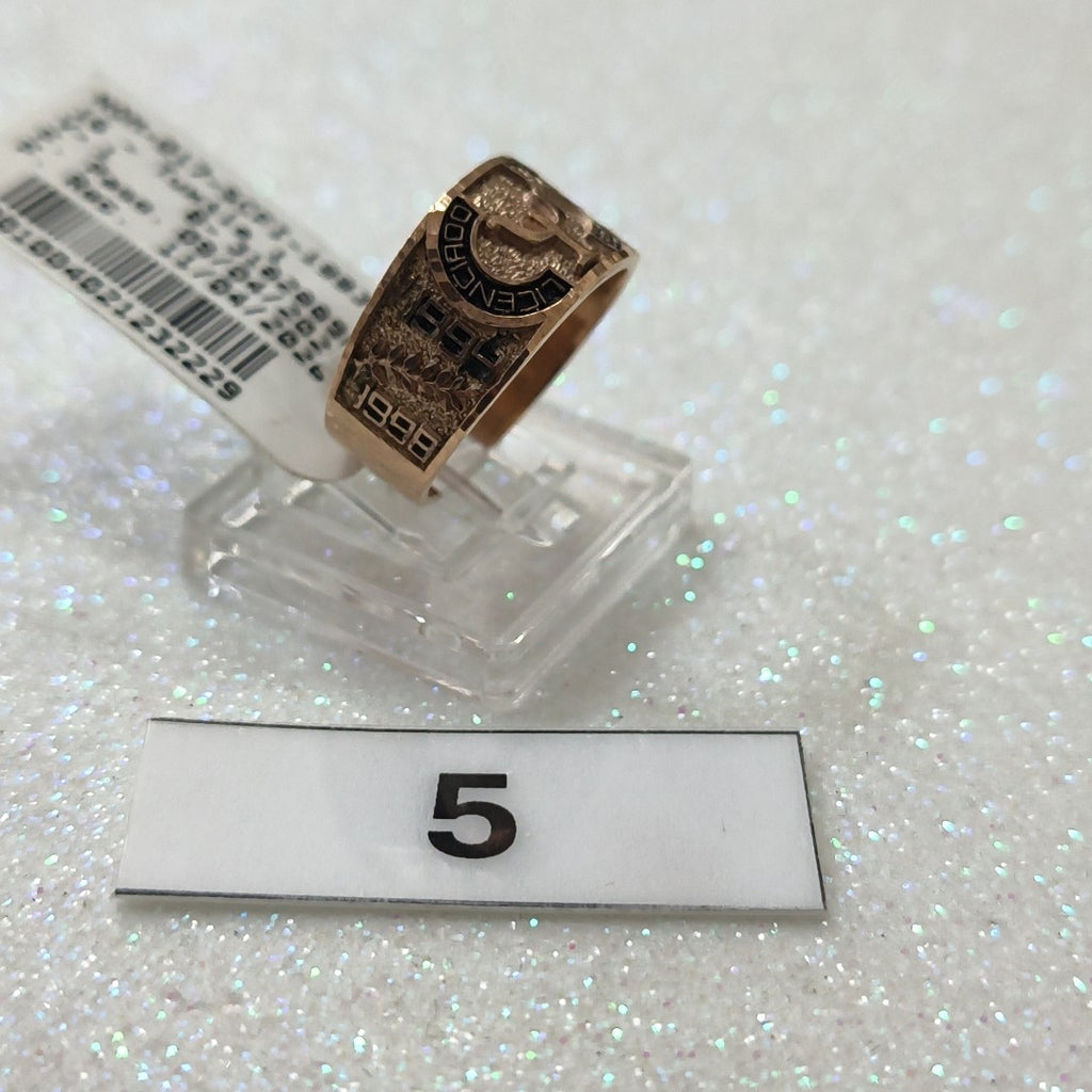 ANILLO DE GRADUACIÓN ORO 8 K 3,40 GRMS (SEMINUEVO)