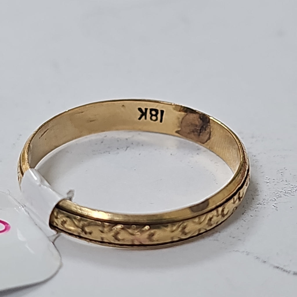 ARGOLLA ORO 18 K 2.3 GRMS (SEMINUEVO)