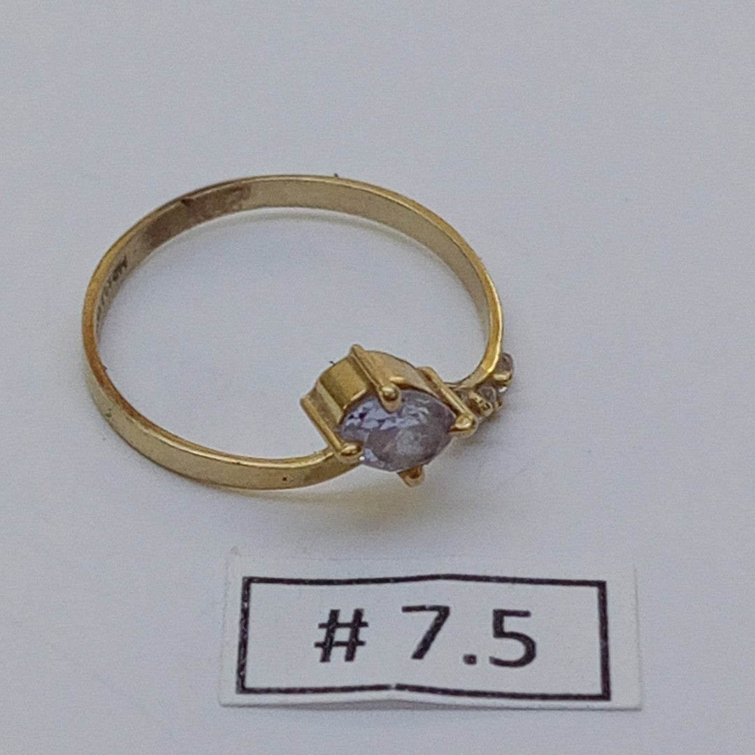 ANILLITO ORO 10 K 1.3 GRMS (SEMINUEVO)
