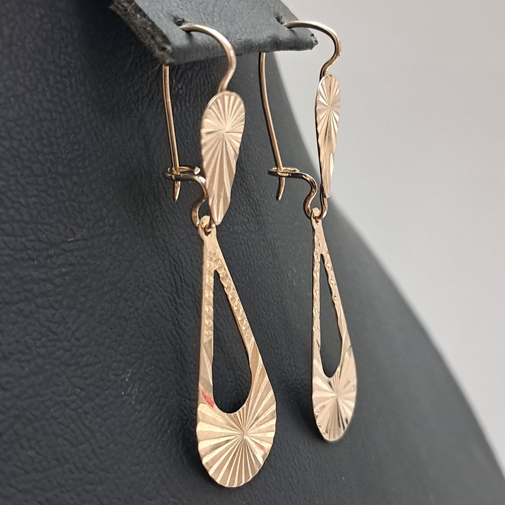 ARETES PAR ORO 10 K 1.6 GRMS (SEMINUEVO)