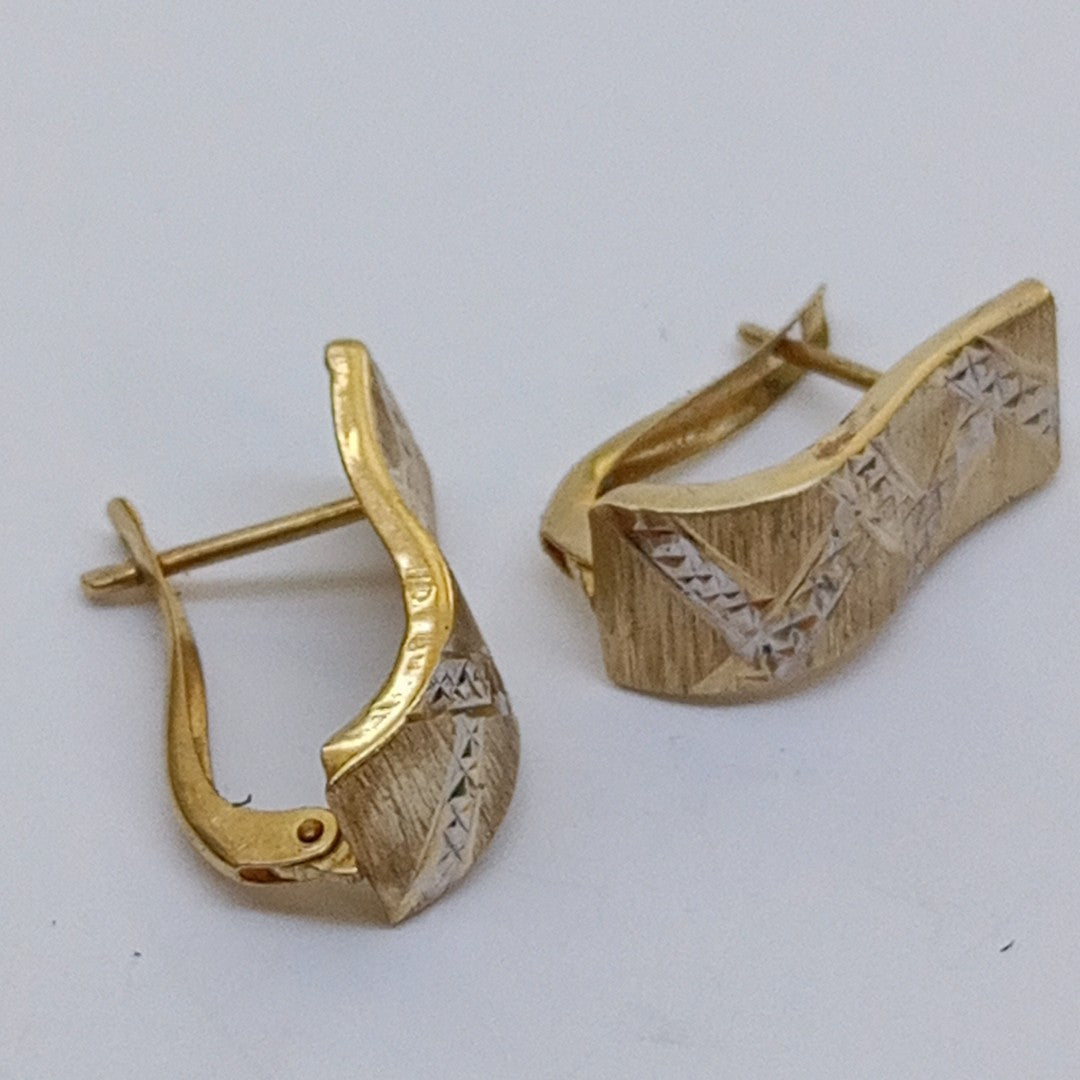 ARETES PAR ORO 10 K 1.7 GRMS (SEMINUEVO)