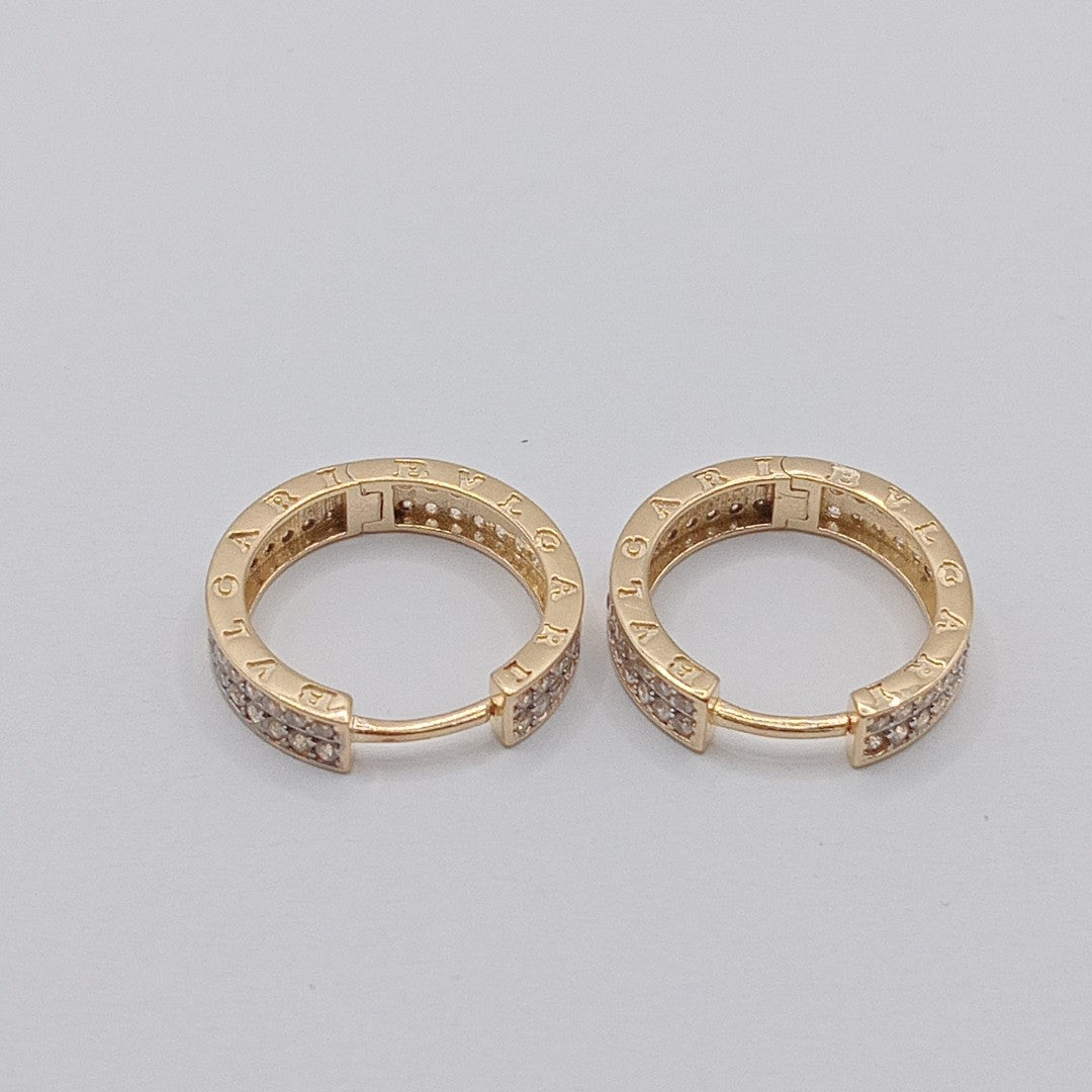 ARRACADAS PAR ORO 14 K 4.7 GRMS (SEMINUEVO)