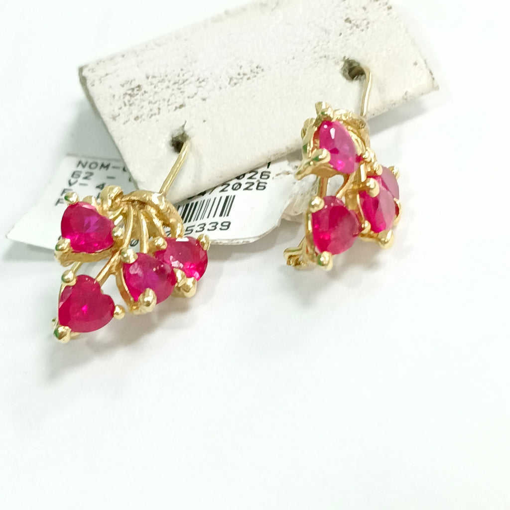 ARETES PAR ORO 10 K 4,40 GRMS (SEMINUEVO)