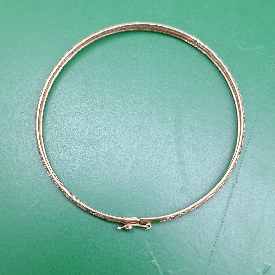 PULSERA RIGIDA ORO 14 K 4.2 GRMS (SEMINUEVO)