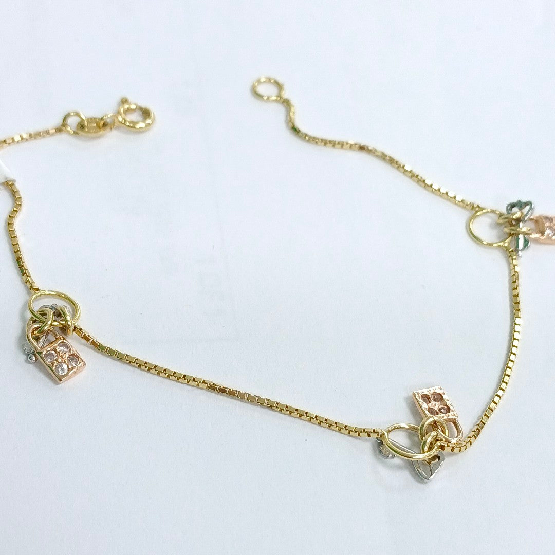PULSERA ORO 14 K 2.9 GRMS (SEMINUEVO)