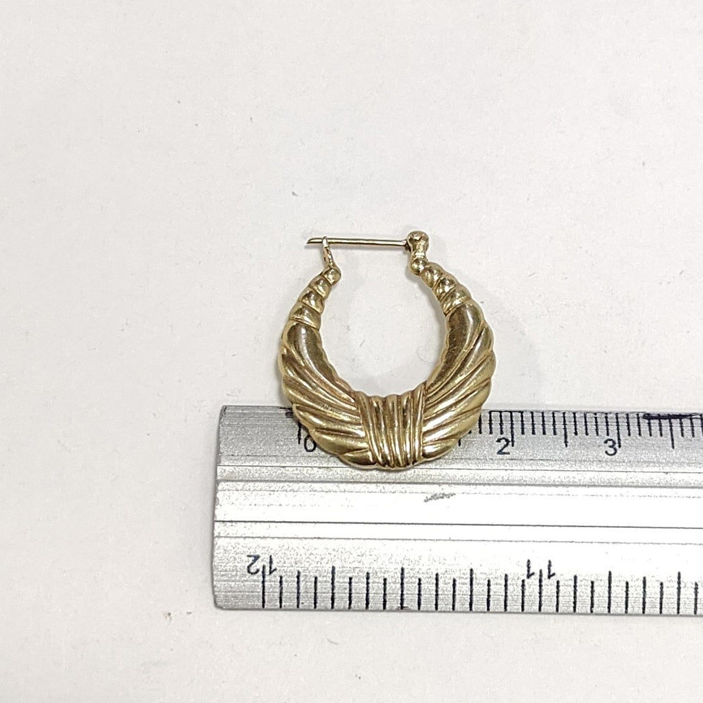 ARETES PAR ORO 14 K 2.2 GRMS (SEMINUEVO)