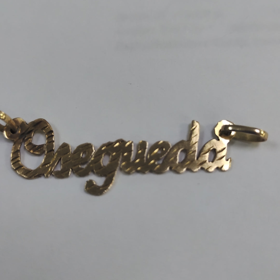 DIJE ORO 14 K 2.4 GRMS (SEMINUEVO)