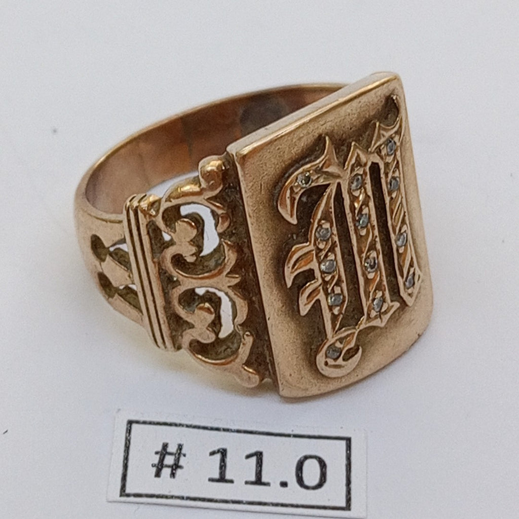 ANILLO ORO 8 K 13.7 GRMS (SEMINUEVO)