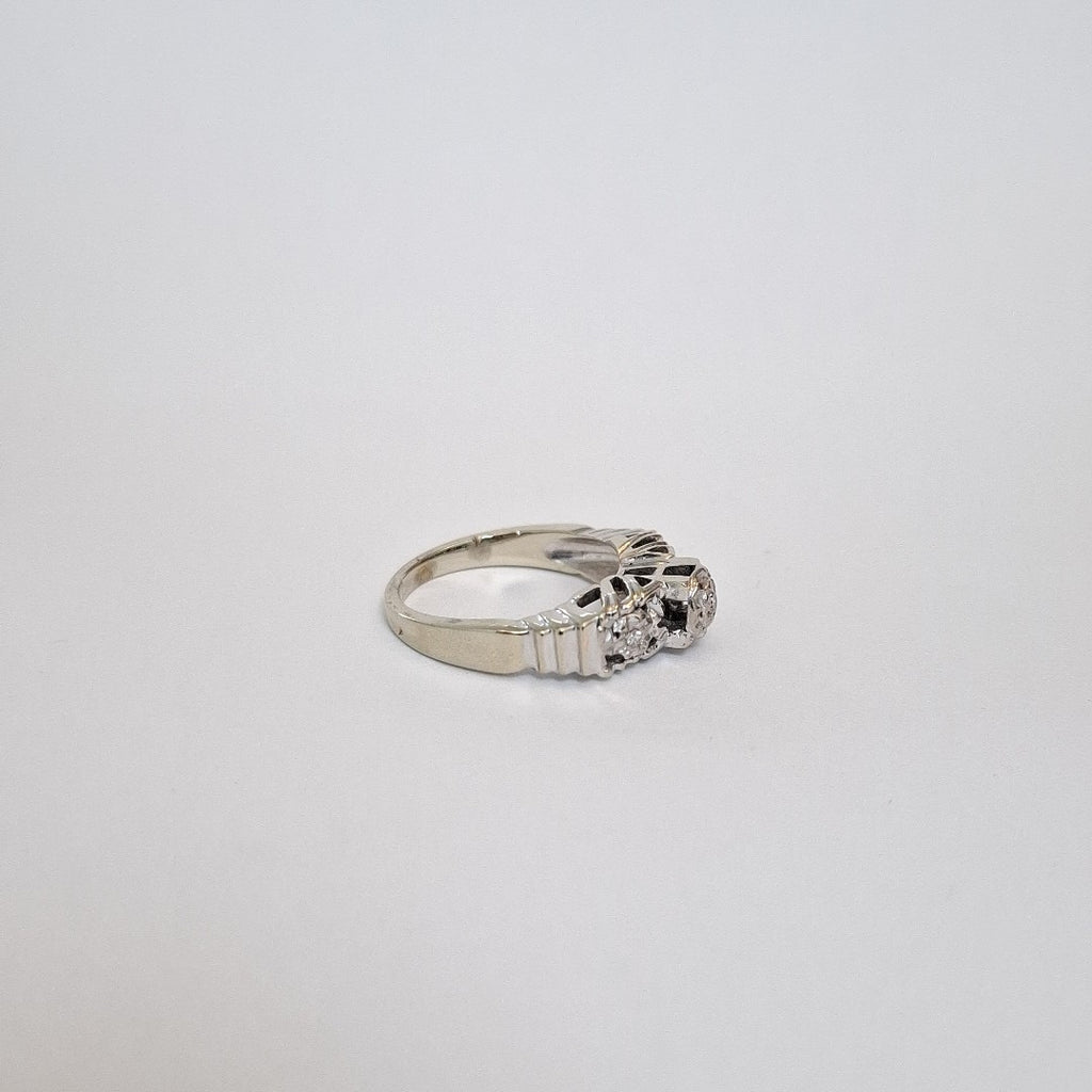 ANILLITO ORO BLANCO 18 K 4,60 GRMS (SEMINUEVO)
