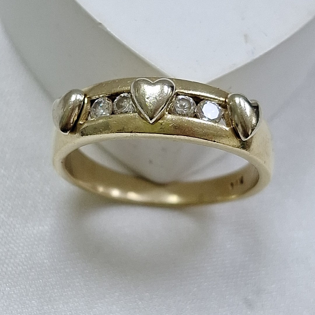 ANILLO ORO 14 K 5,30 GRMS (SEMINUEVO)