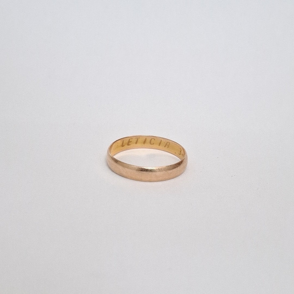 ARGOLLA ORO 14 K 2.4 GRMS (SEMINUEVO)