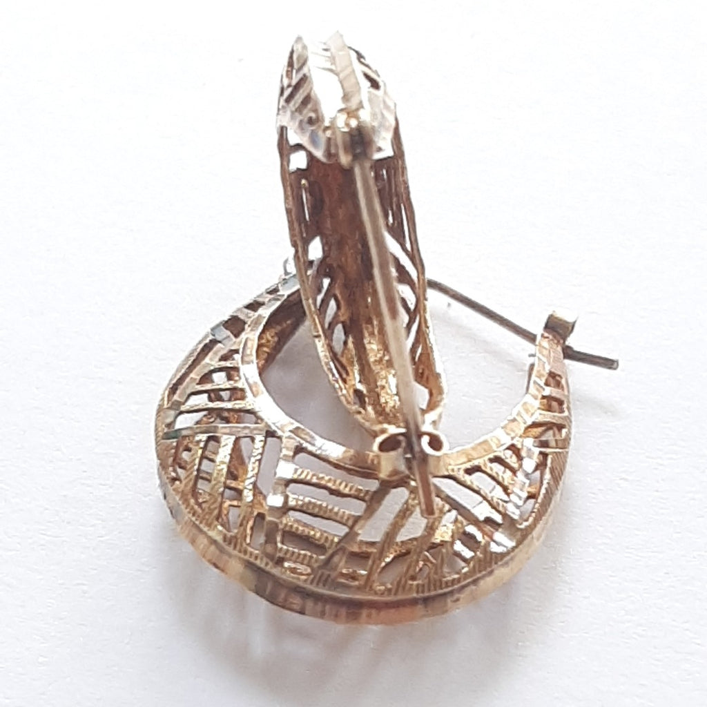ARETES PAR ORO 10 K 3,90 GRMS (SEMINUEVO)