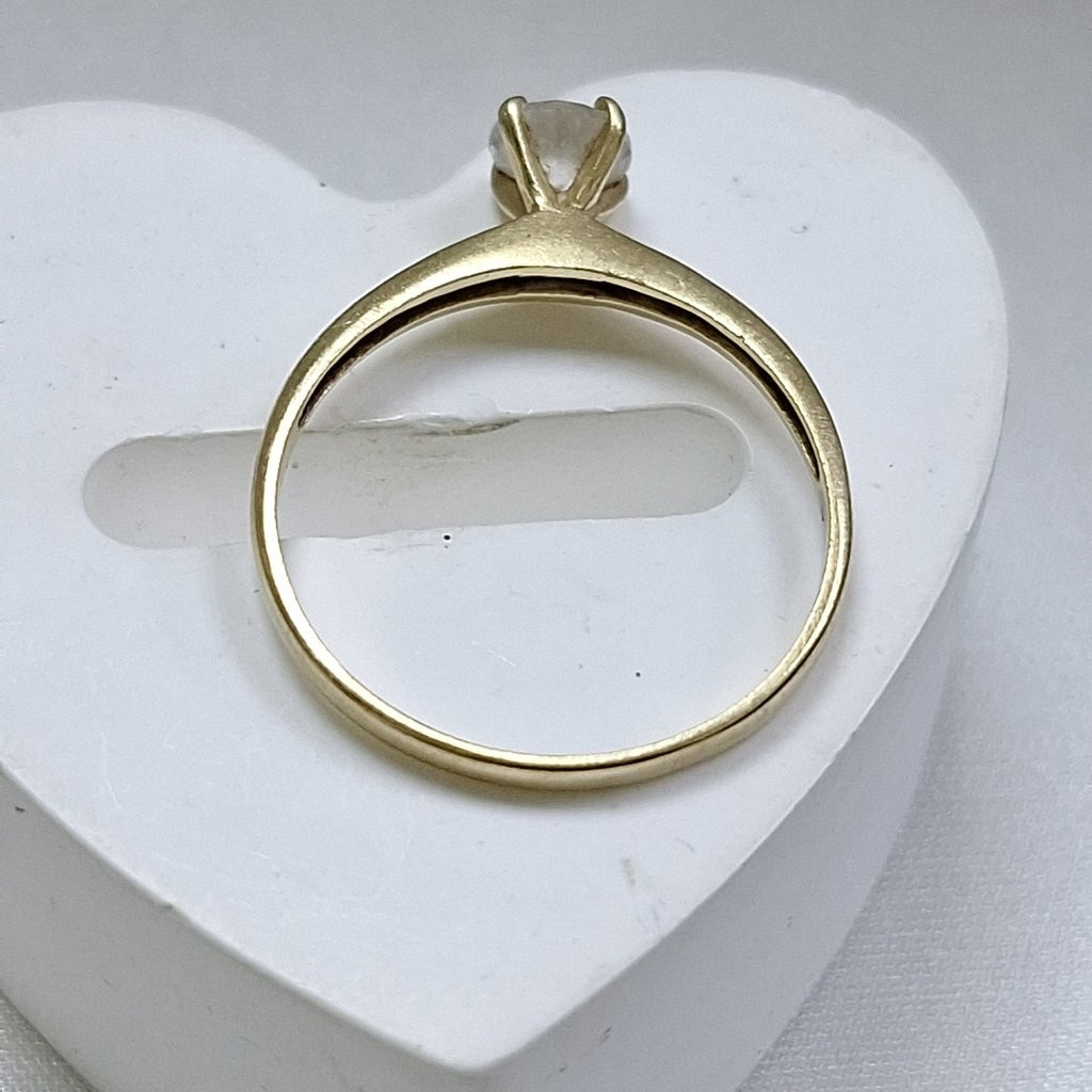 SOLITARIO ORO 14 K 1.5 GRMS (SEMINUEVO)
