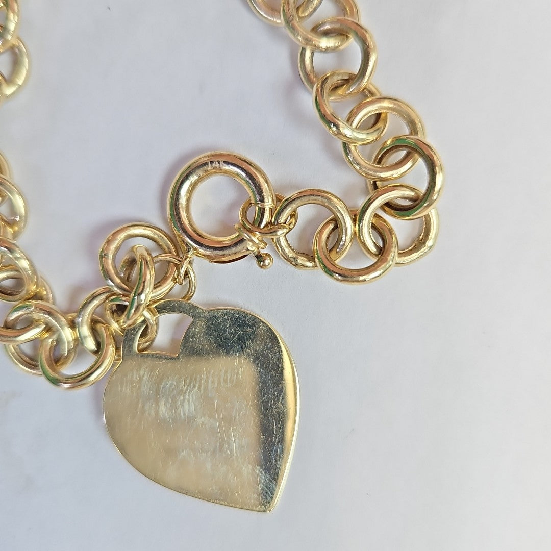 PULSERA ORO 14 K 8.5 GRMS (SEMINUEVO)
