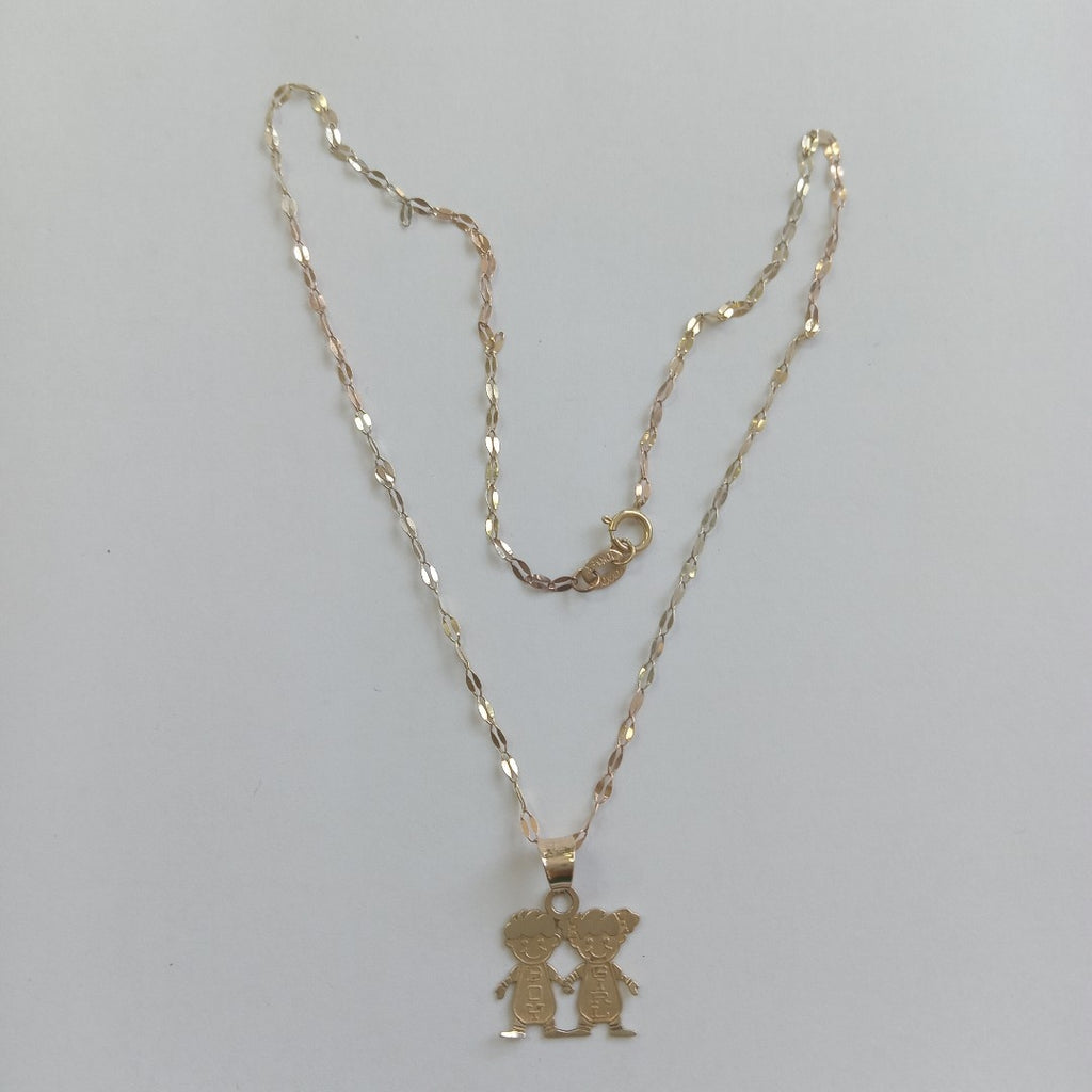 CADENA, DIJE ORO 10 K 1.5 GRMS (SEMINUEVO)