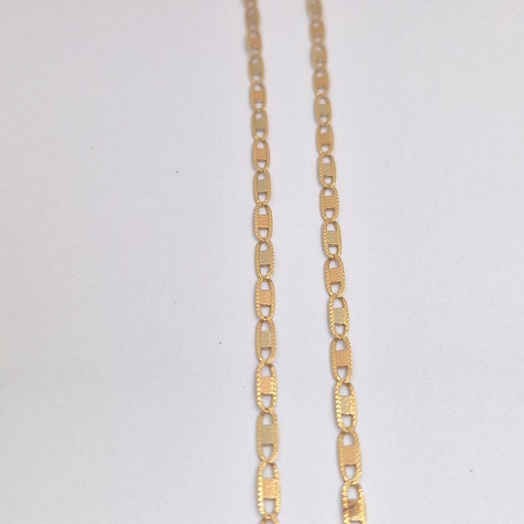 CADENA ORO COMBINADO 8 K 5.6 GRMS (SEMINUEVO)