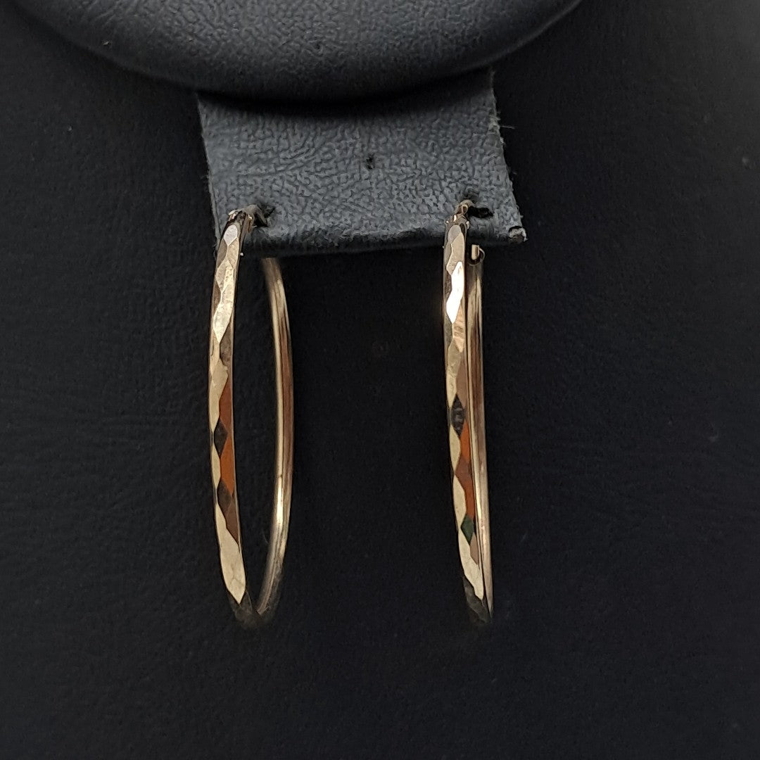 ARRACADAS PAR ORO 10 K 1.7 GRMS (SEMINUEVO)