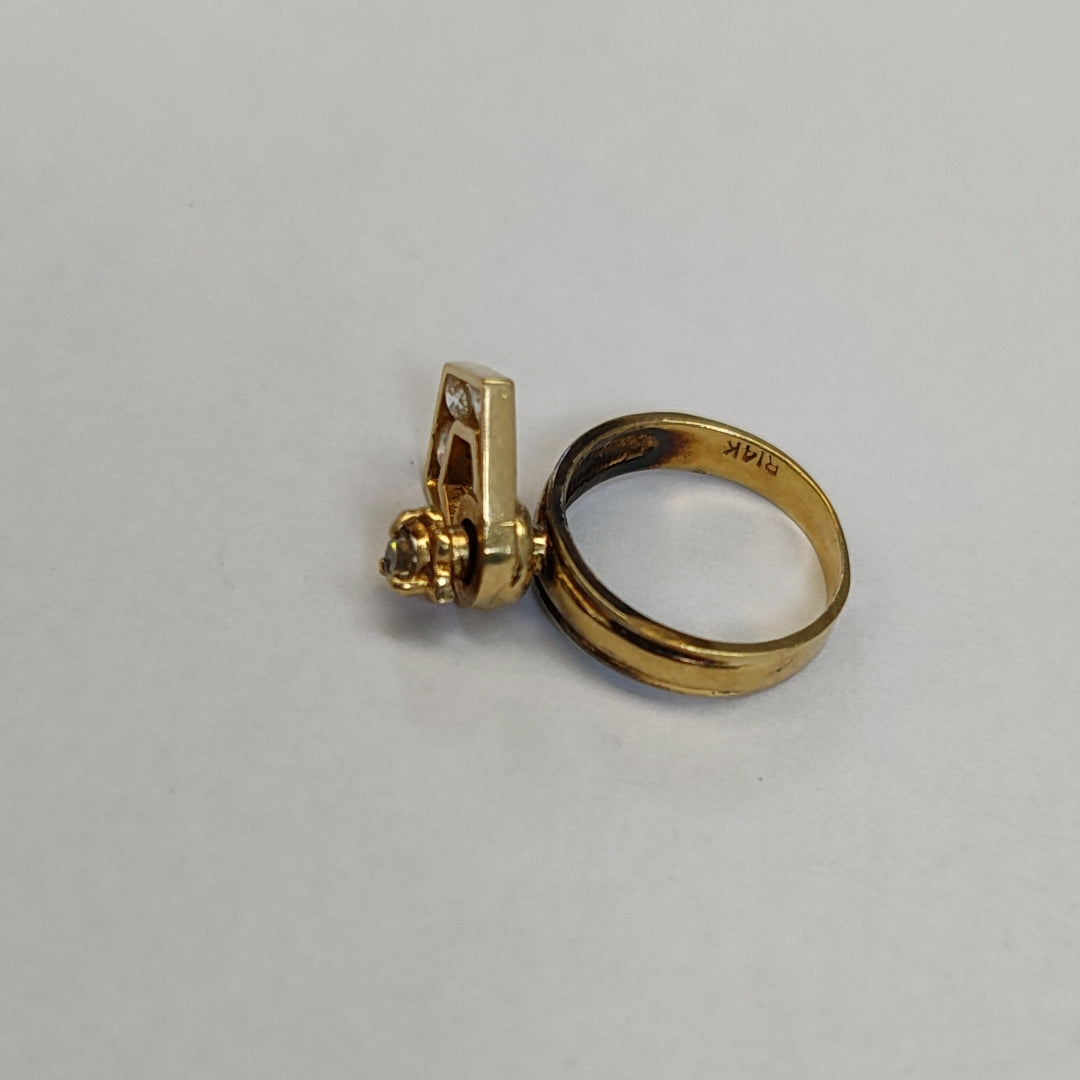 ANILLITO ORO 14 K 2.3 GRMS (SEMINUEVO)