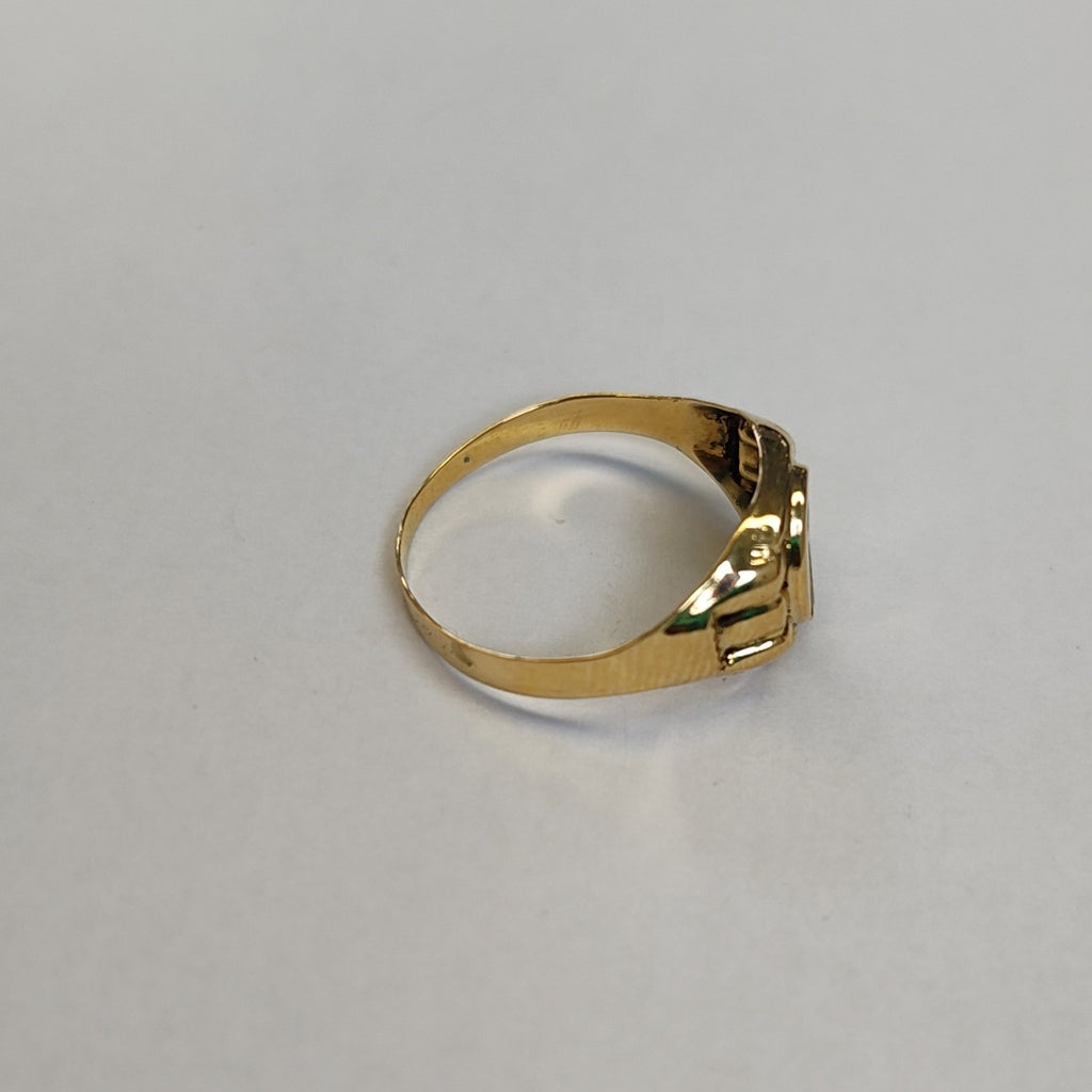 ANILLO ORO 18 K 1,30 GRMS (SEMINUEVO)