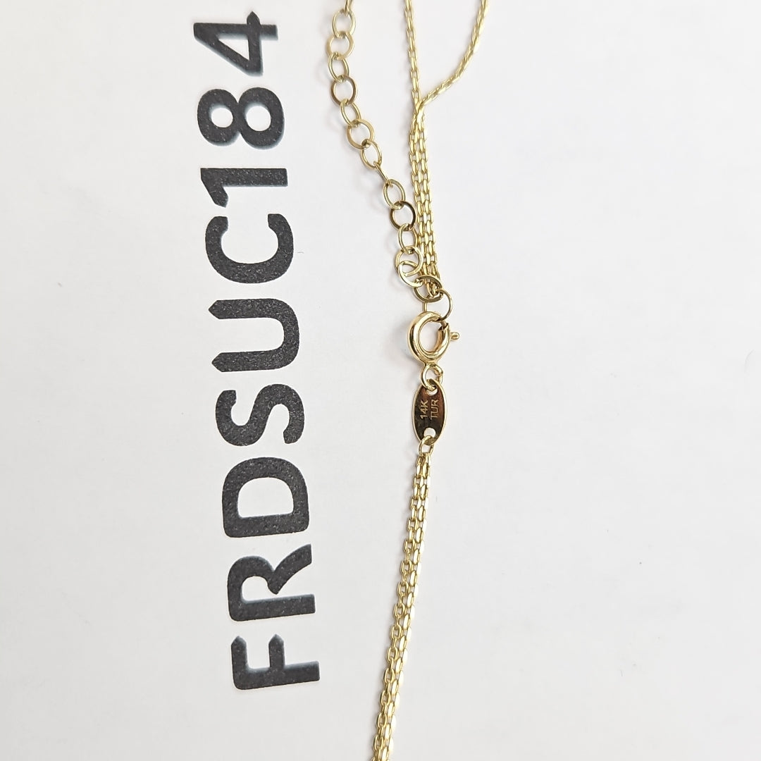 GARGANTILLA ORO 14 K 6 GRMS (SEMINUEVO)