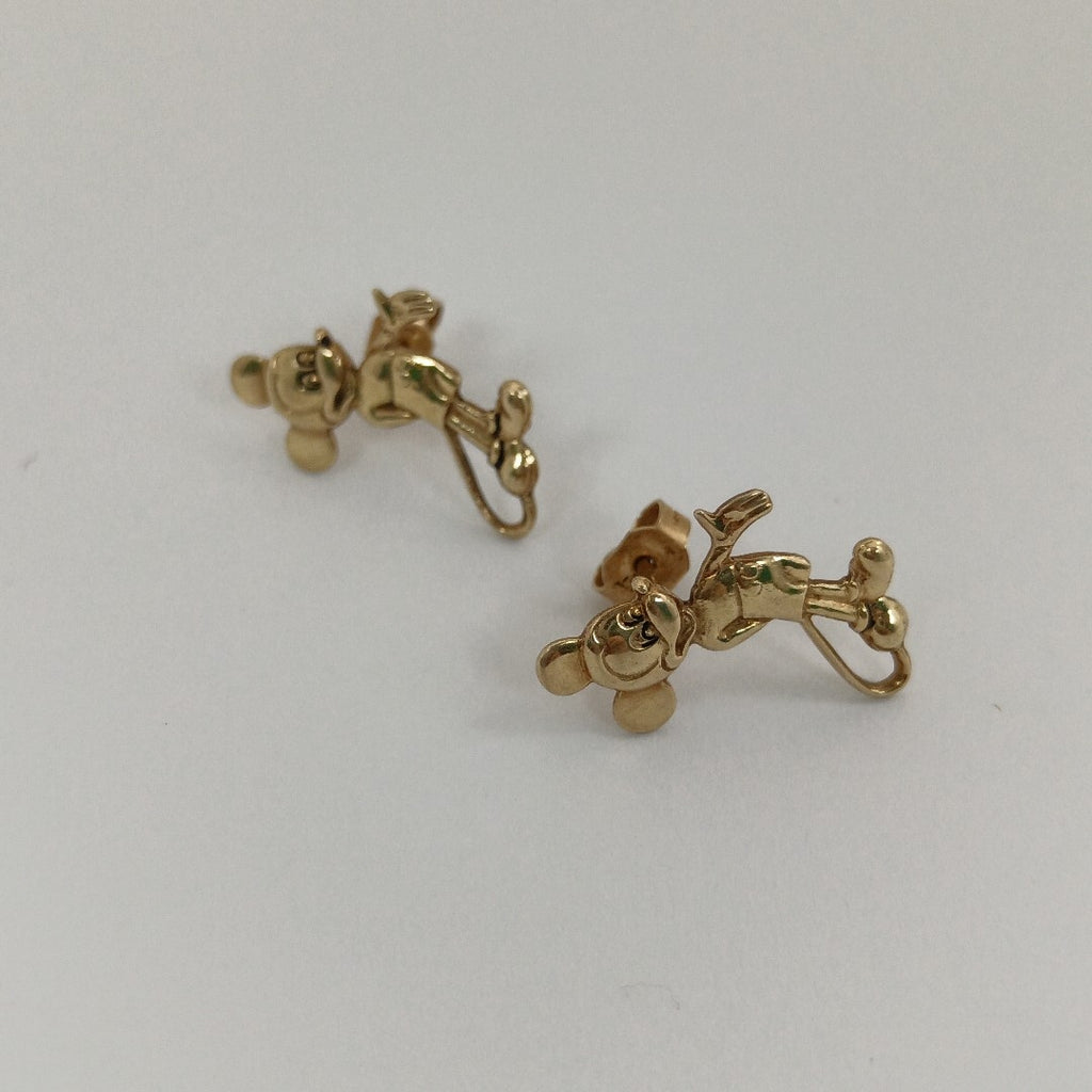 BROQUELES PAR ORO 14 K 2.7 GRMS (SEMINUEVO)