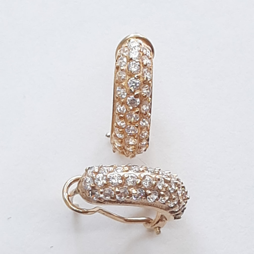 ARETES PAR ORO 10 K 3,20 GRMS (SEMINUEVO)