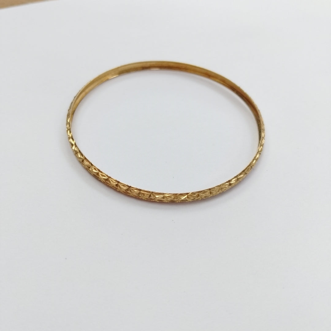PULSERA RIGIDA ORO 10 K 4,50 GRMS (SEMINUEVO)
