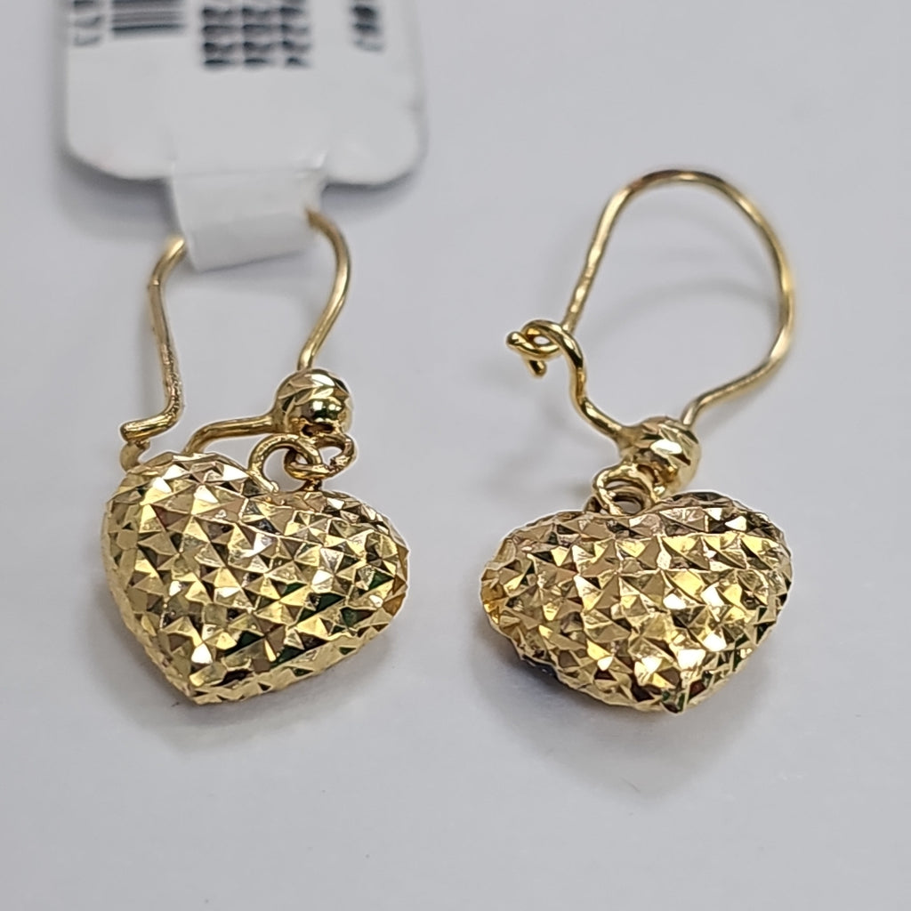 ARRACADAS PAR ORO 14 K 1,50 GRMS (SEMINUEVO)