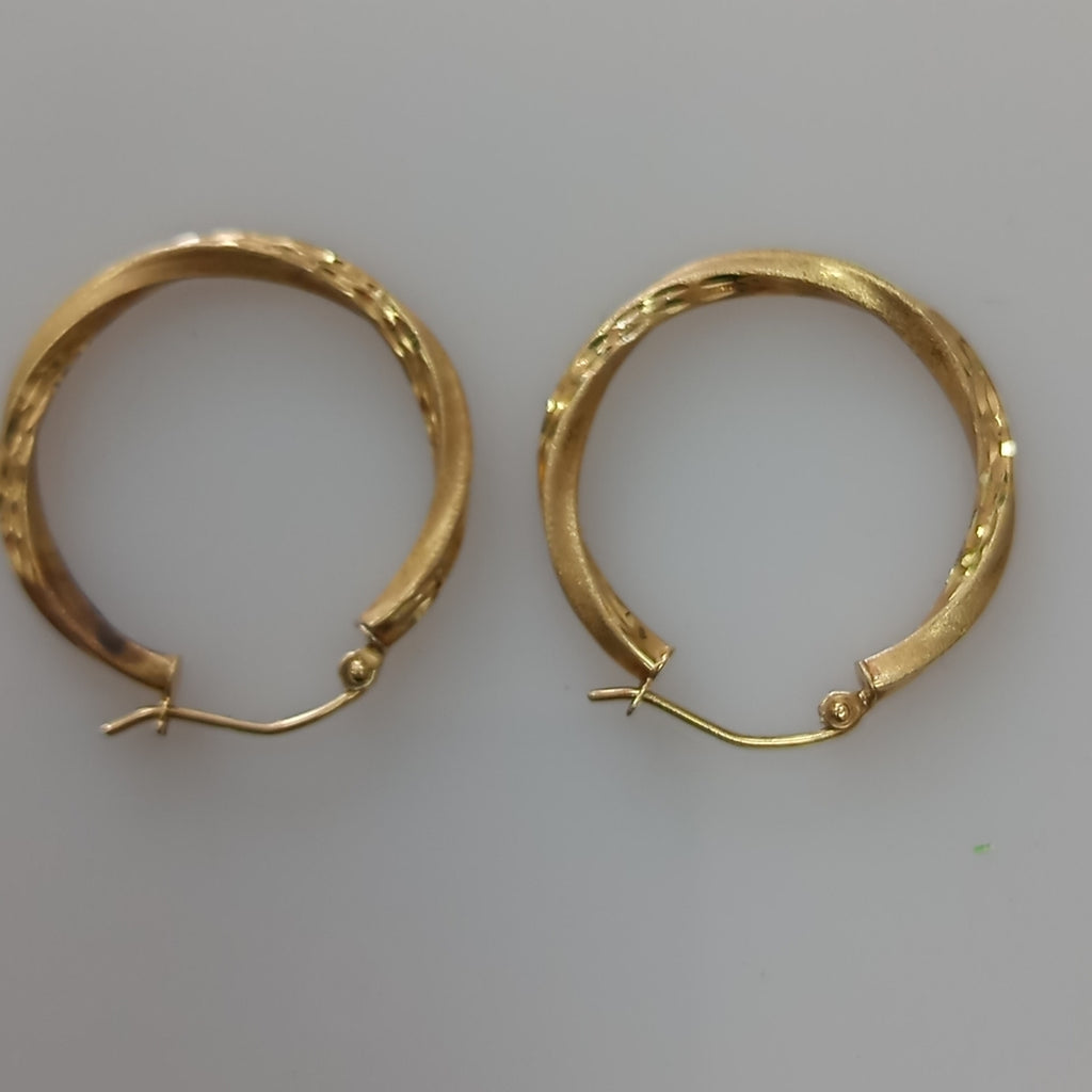 ARRACADAS PAR ORO 14 K 1,90 GRMS (SEMINUEVO)