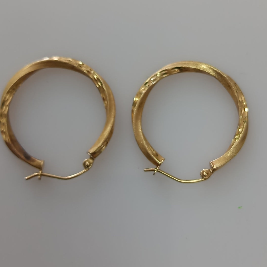 ARRACADAS PAR ORO 14 K 1,90 GRMS (SEMINUEVO)