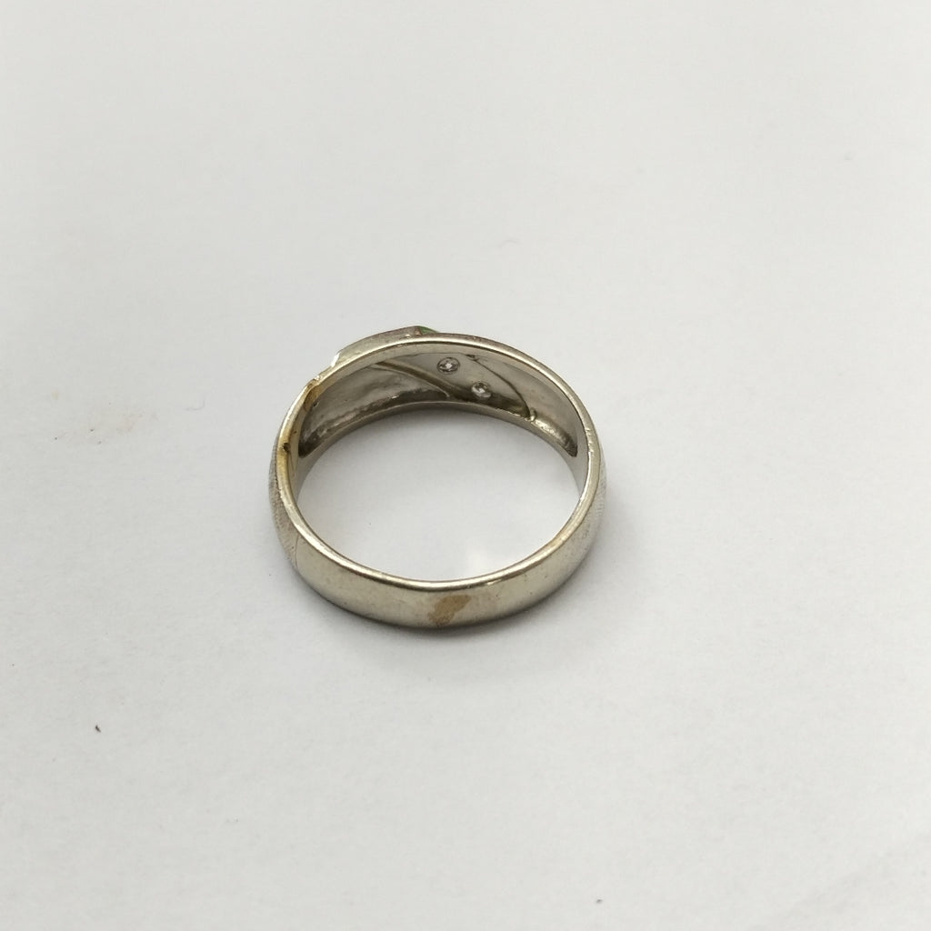 ARGOLLA ORO, ORO BLANCO 14 K 4.8 GRMS (SEMINUEVO)