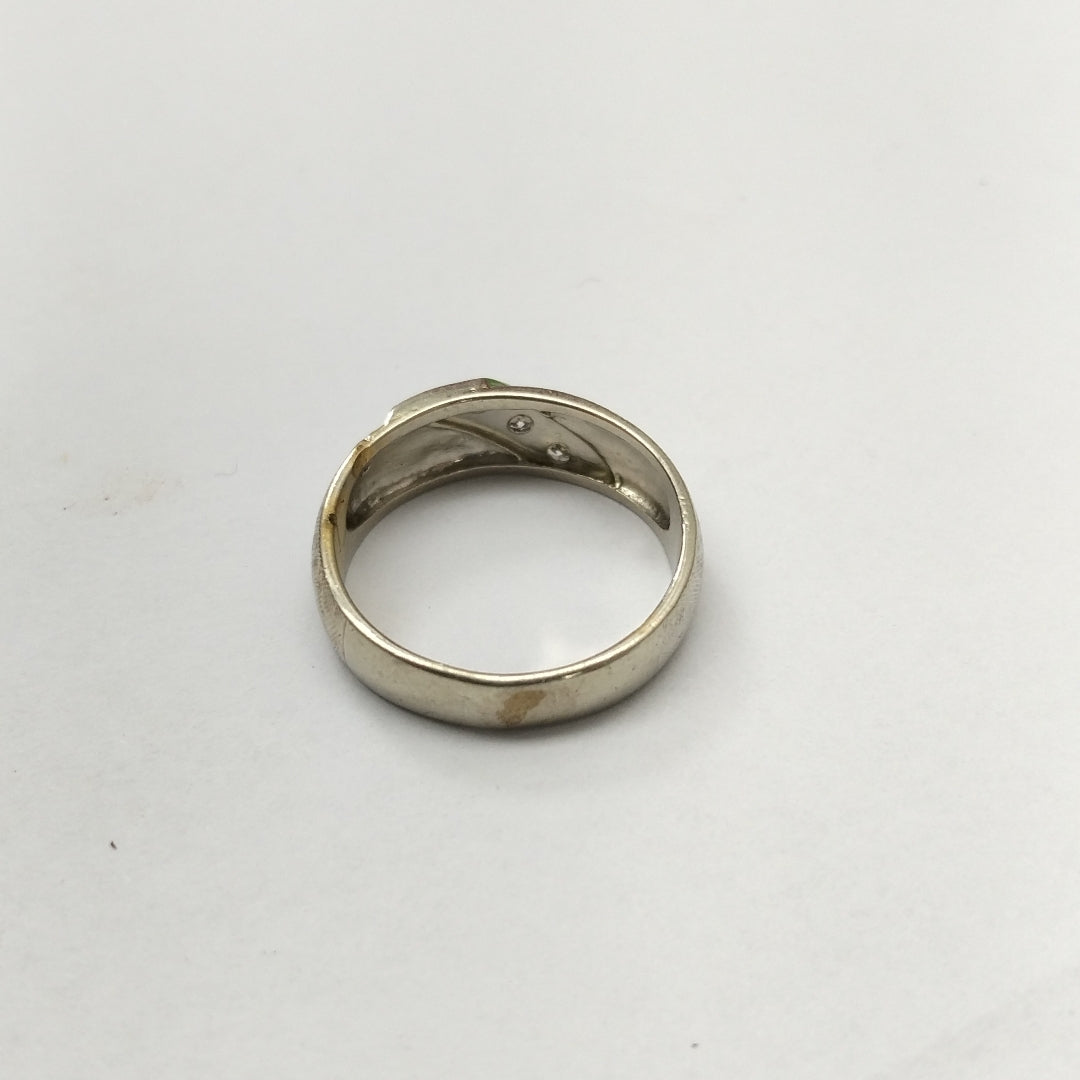 ARGOLLA ORO, ORO BLANCO 14 K 4.8 GRMS (SEMINUEVO)