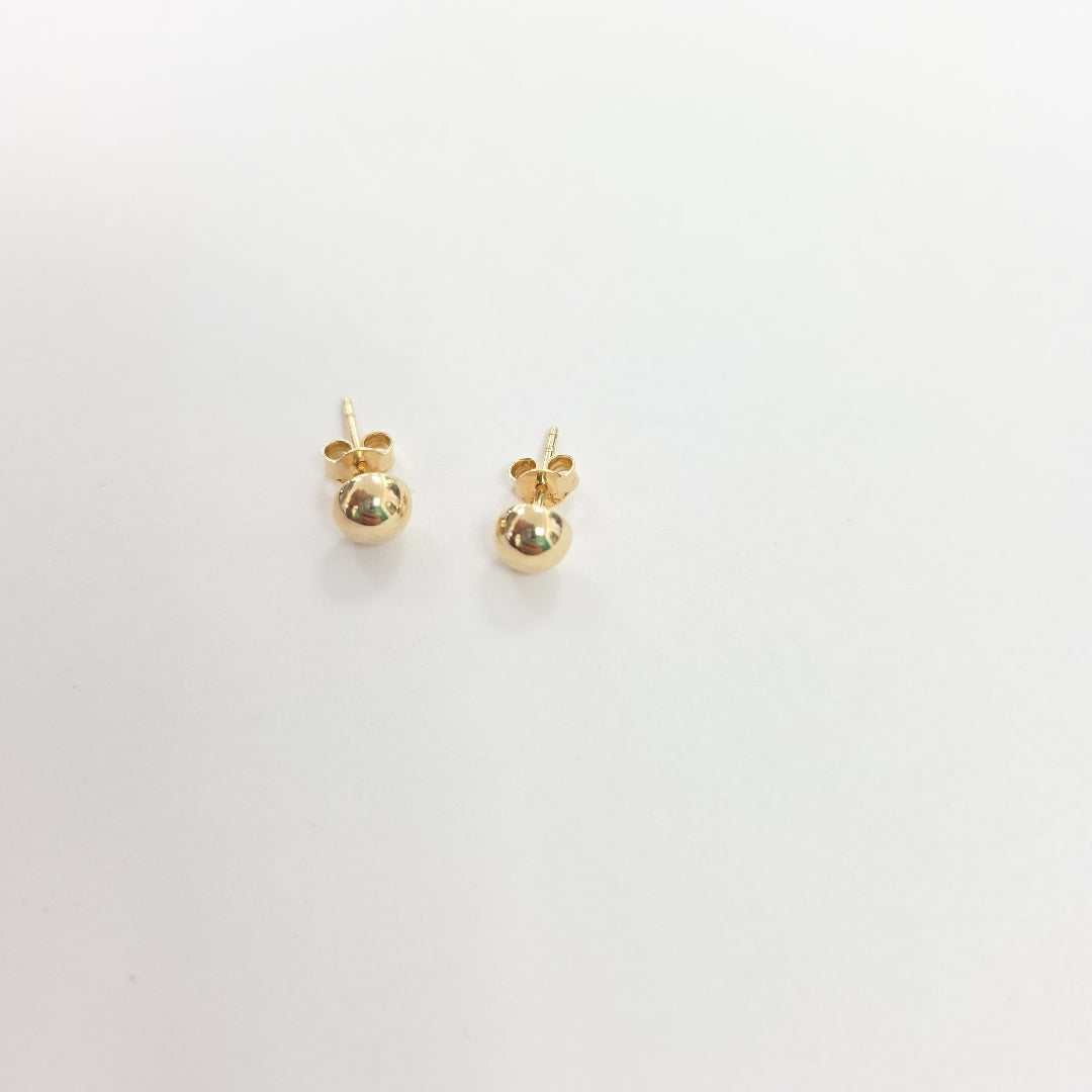 BROQUELES PAR ORO 14 K 1,40 GRMS (SEMINUEVO)