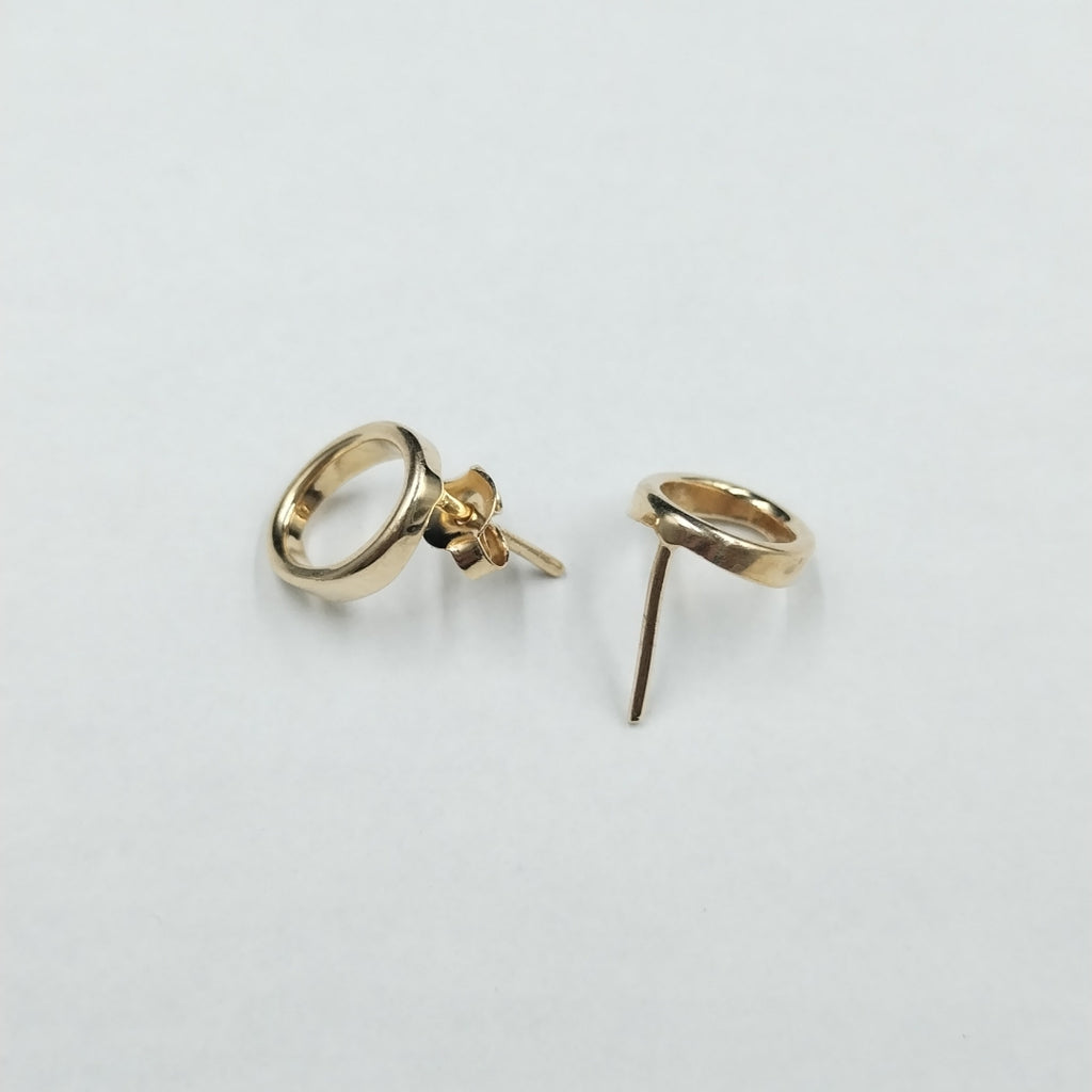 BROQUELES PAR ORO 14 K 1.9 GRMS (SEMINUEVO)