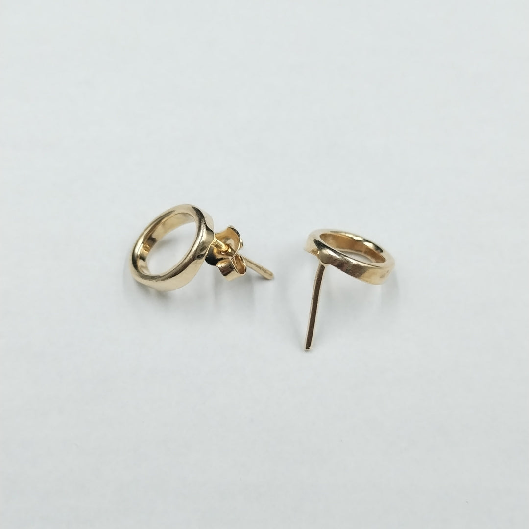 BROQUELES PAR ORO 14 K 1.9 GRMS (SEMINUEVO)