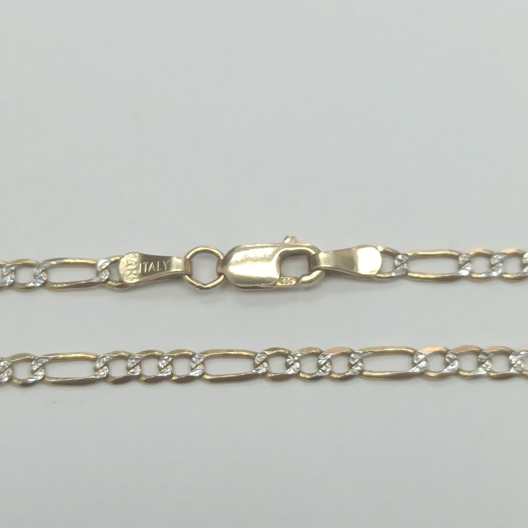 CADENA ORO 14 K 4,00 GRMS (SEMINUEVO)