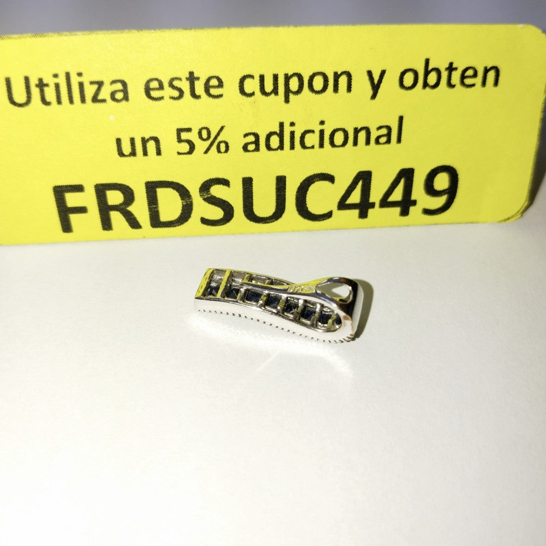 DIJE ORO,ORO BLANCO 14 K 2,10 GRMS (SEMINUEVO)