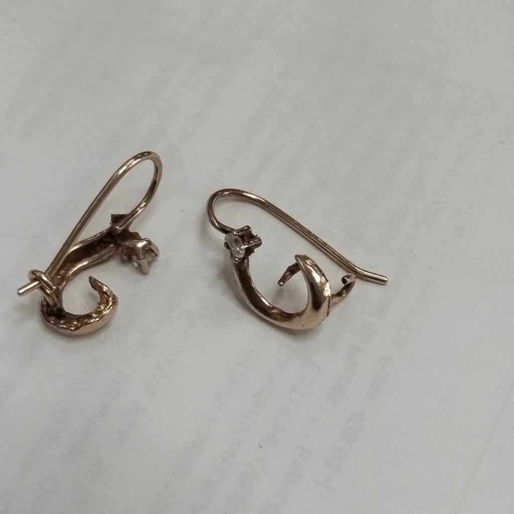 ARETES PAR ORO 8 K 1,20 GRMS (SEMINUEVO)